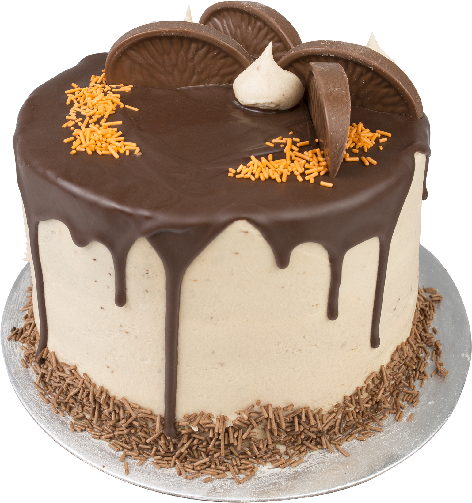 Chocolate Orange Cake (1900x1900), Png Download