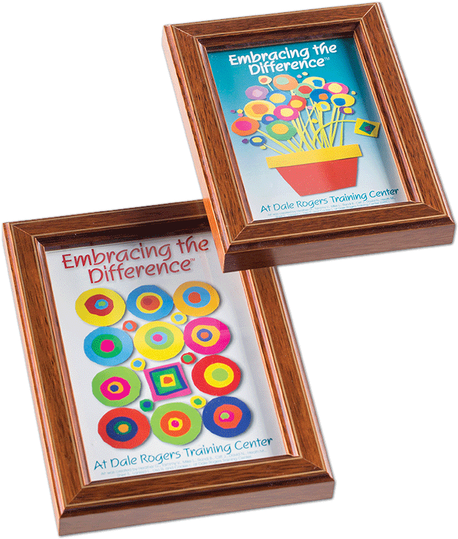 Two Wooden Frames - Dale Rogers Training Center (800x800), Png Download