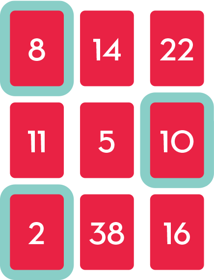 Find An Equation Among The Nine Number Cards On The - Page (436x570), Png Download