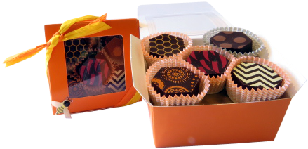 Dark Chocolate With Creamed Honey Center (475x333), Png Download