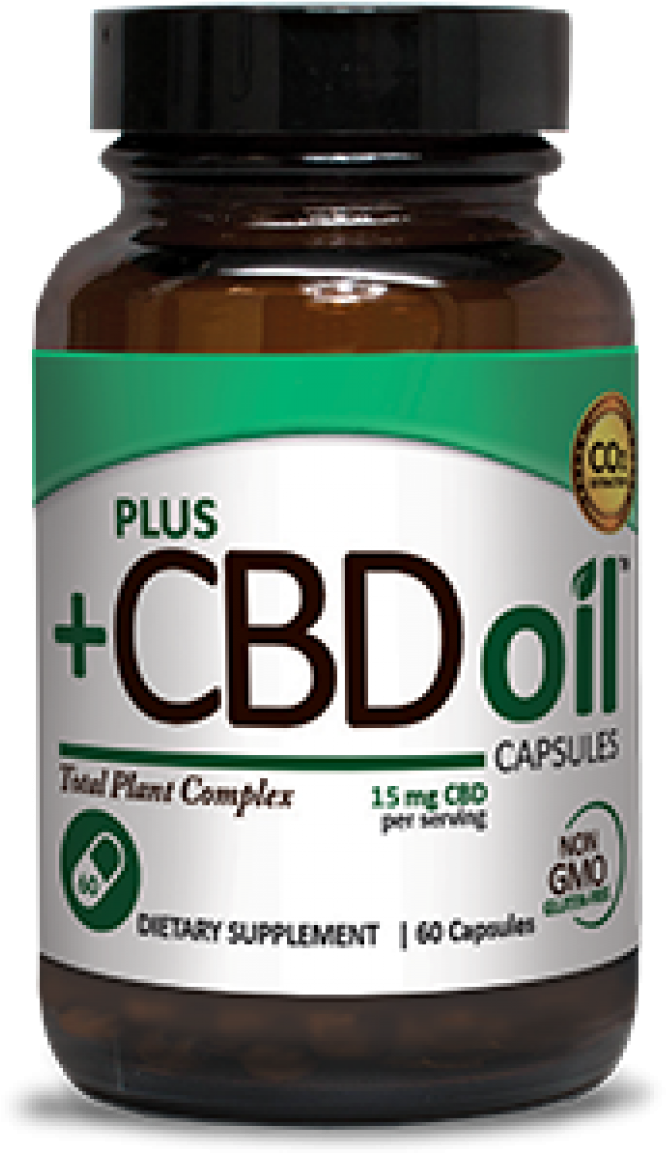 Plus Cbd Oil 15 Mg Capsules 60 Caps - Plus Cbd Oil Capsules 15 Mg (900x1163), Png Download
