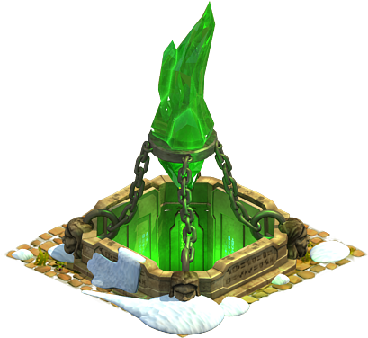 Frozen Flame Green - Illustration (633x561), Png Download