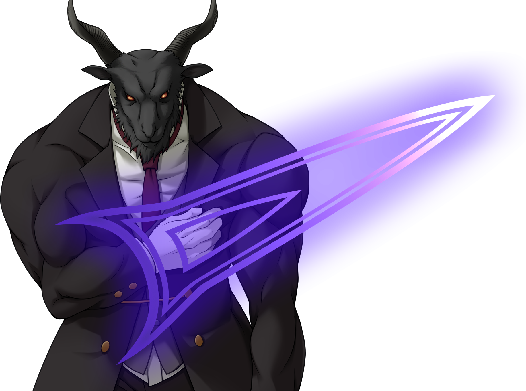 Goats - Umineko No Naku Koro Ni Goat (1834x1366), Png Download