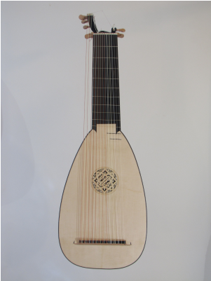 11c Or 13c Lute In E'-f', Hoffmann - Kobza (400x400), Png Download