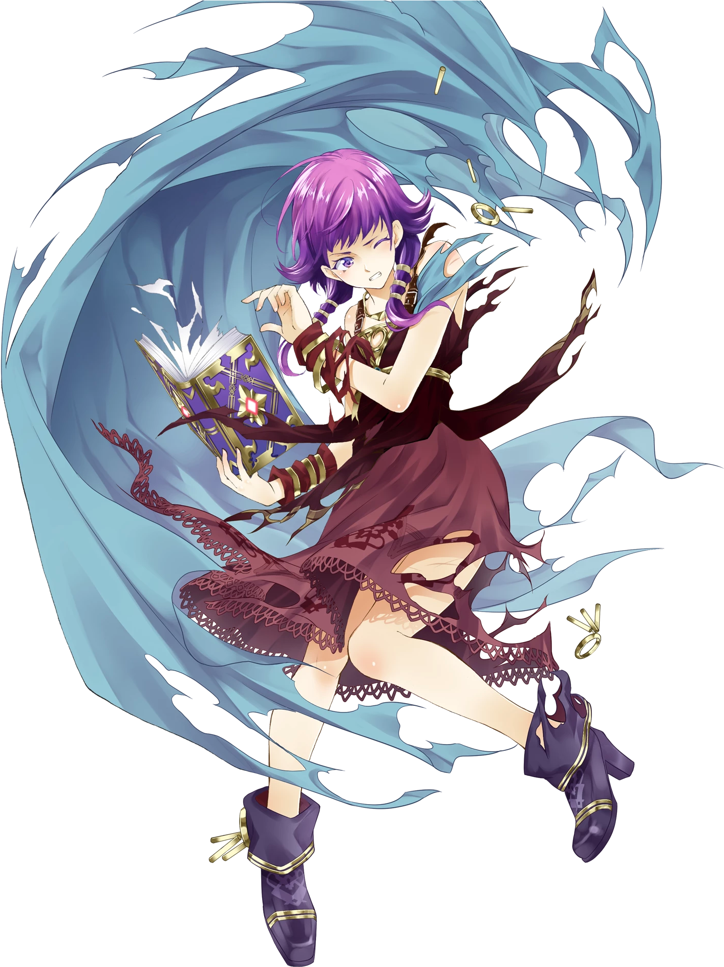 Lute - Fire Emblem Heroes Lute (1684x1920), Png Download