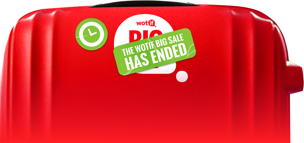 Wotif Big Sales End - Wotif (1176x555), Png Download
