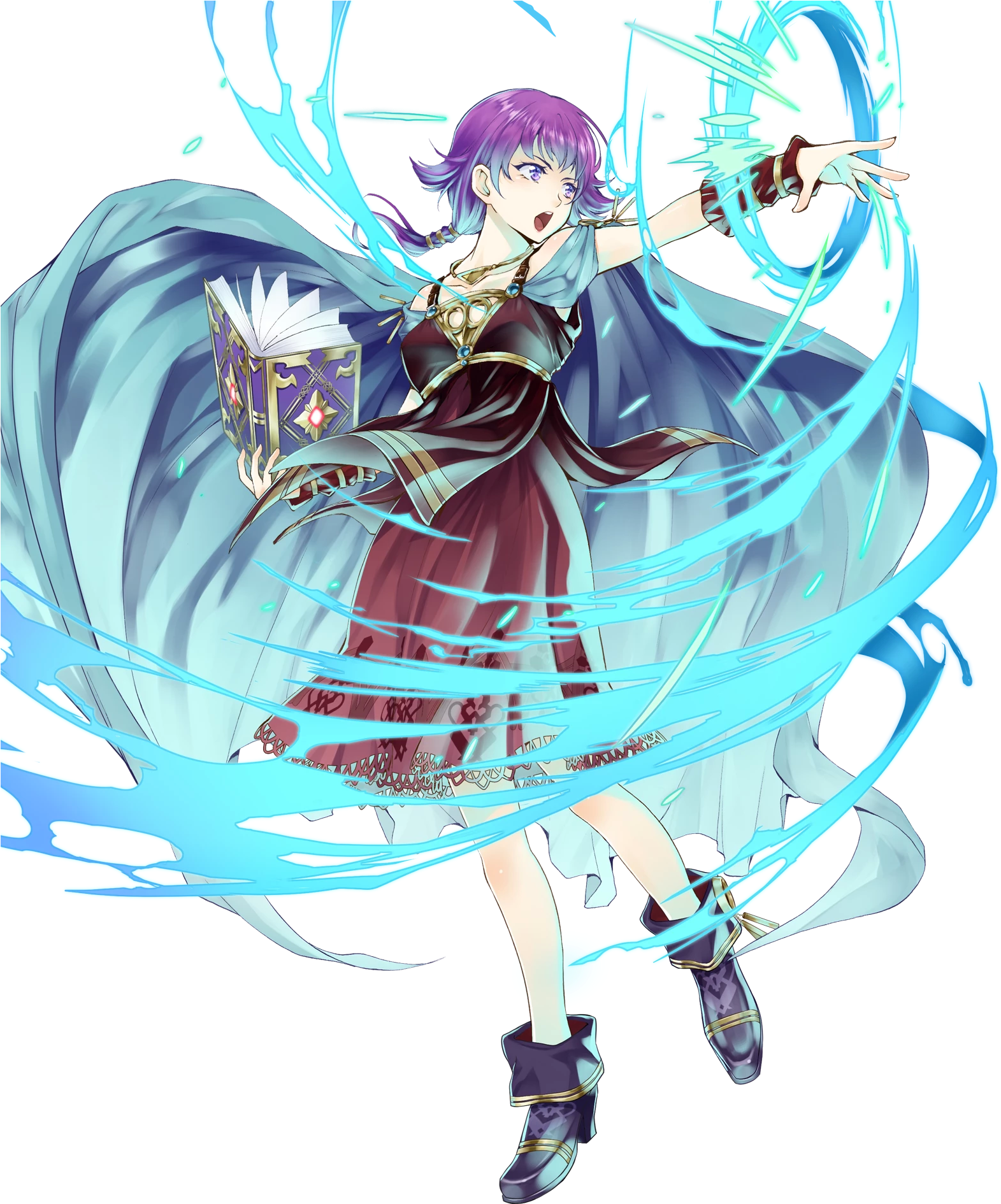 Fire Emblem Heroes Lute (728x830), Png Download