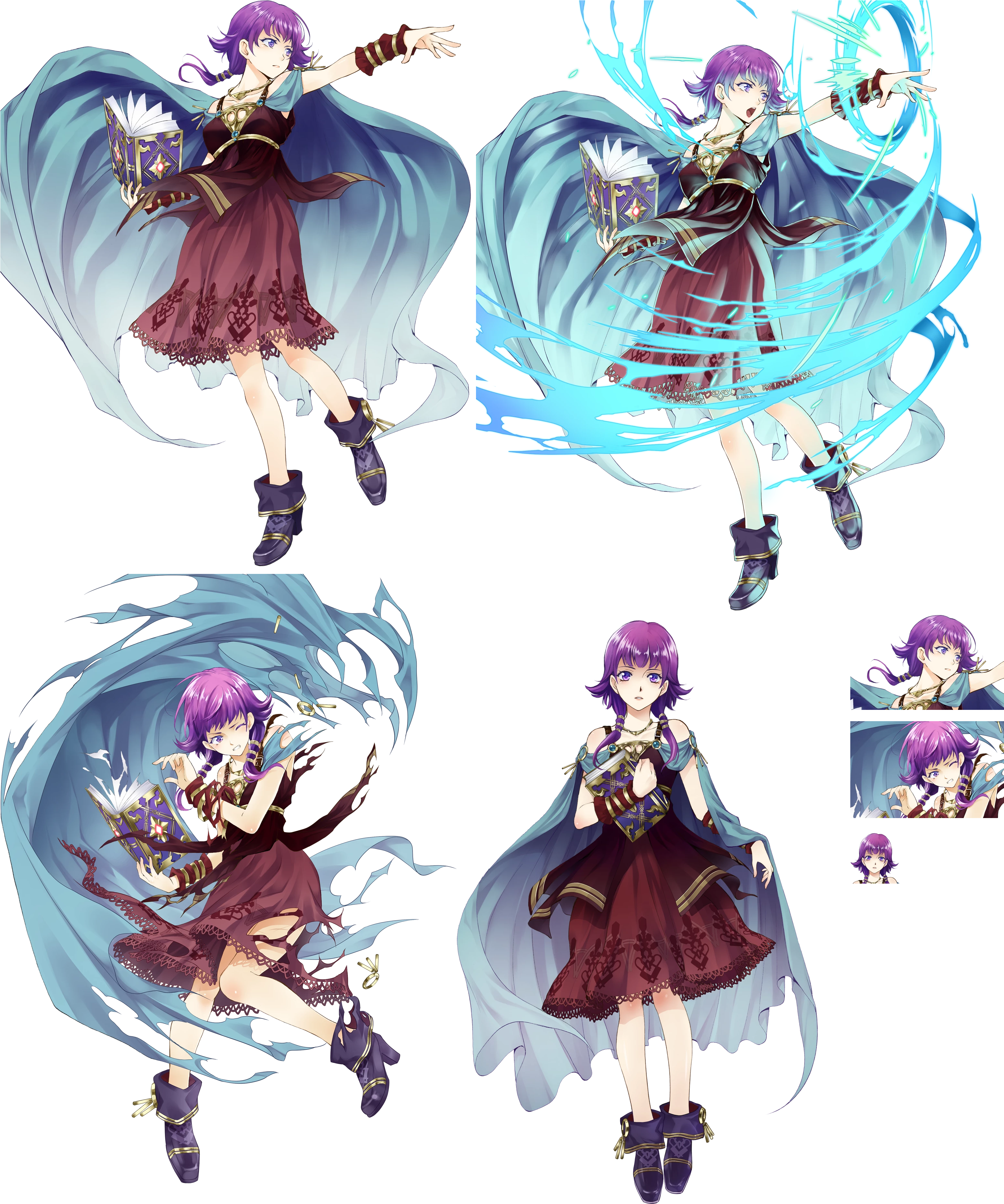 Click For Full Sized Image Lute - Fire Emblem Heroes Lute (3152x3774), Png Download