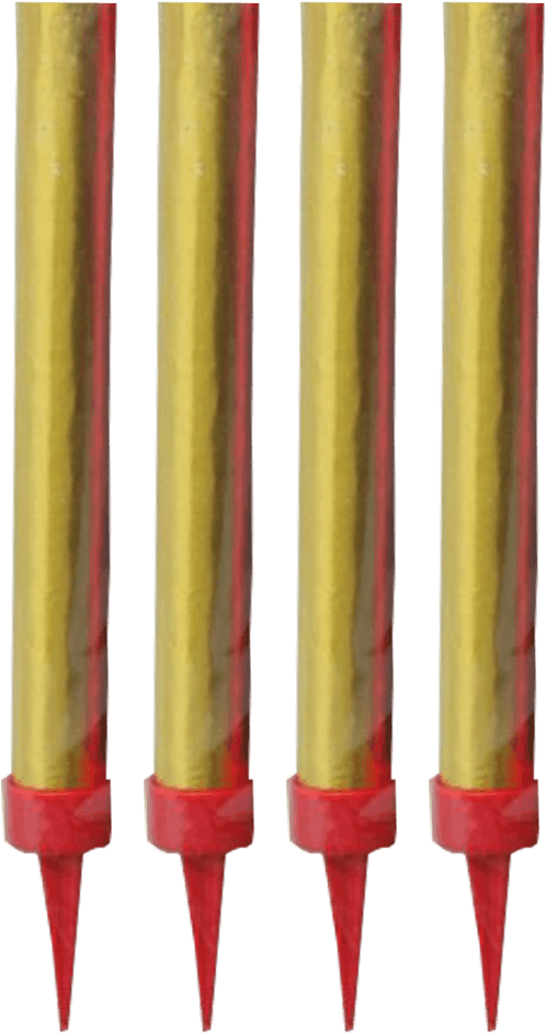 Gold Cake Sparkler 30 Sec's - Gold (1200x1200), Png Download