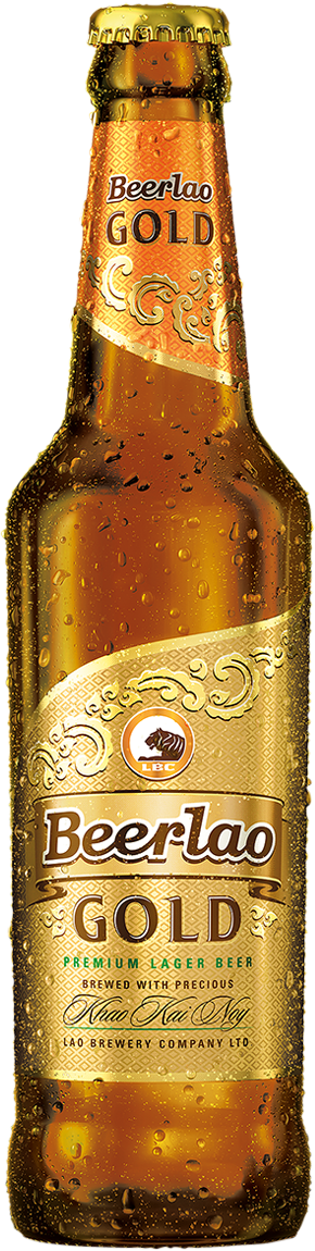 Beer Lao Gold (290x1150), Png Download
