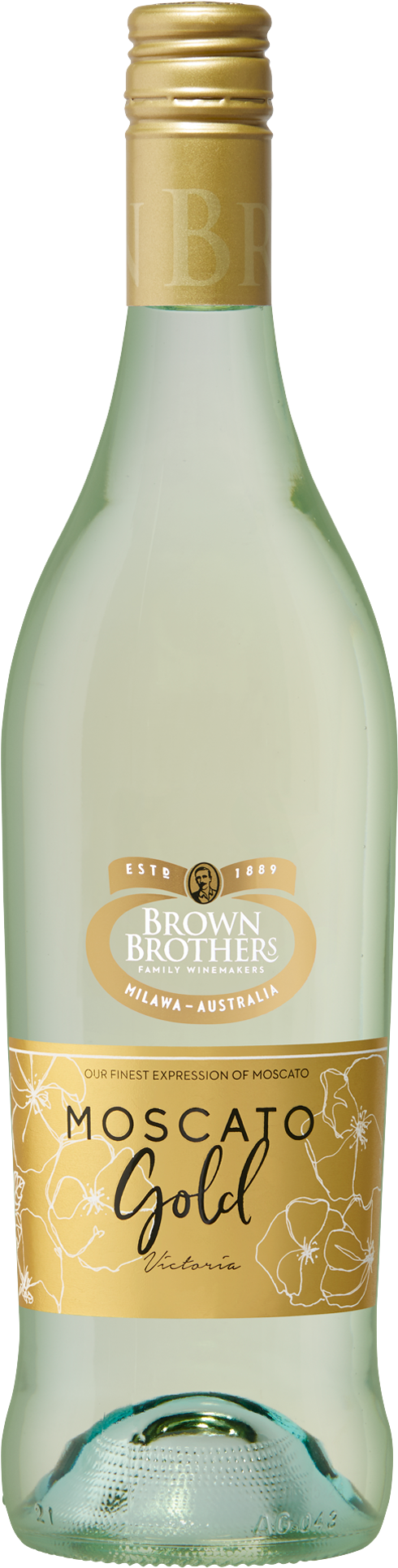 Brown Brothers Moscato Gold Bottle - Glass Bottle (1600x2000), Png Download