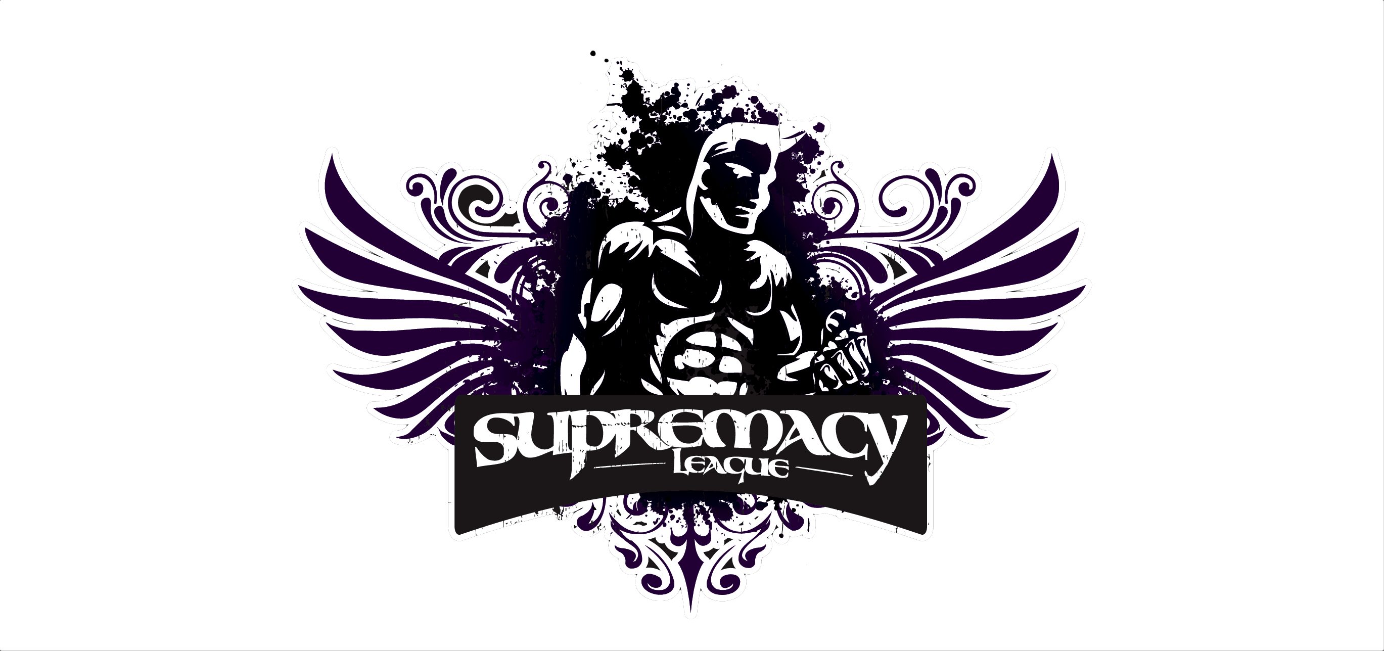 Supremacy League Logotype - Kickboxing (2738x1288), Png Download