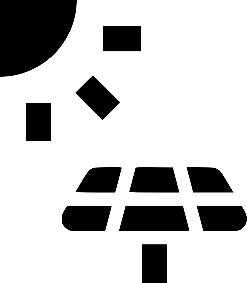Solar Panel - - Icon (856x980), Png Download