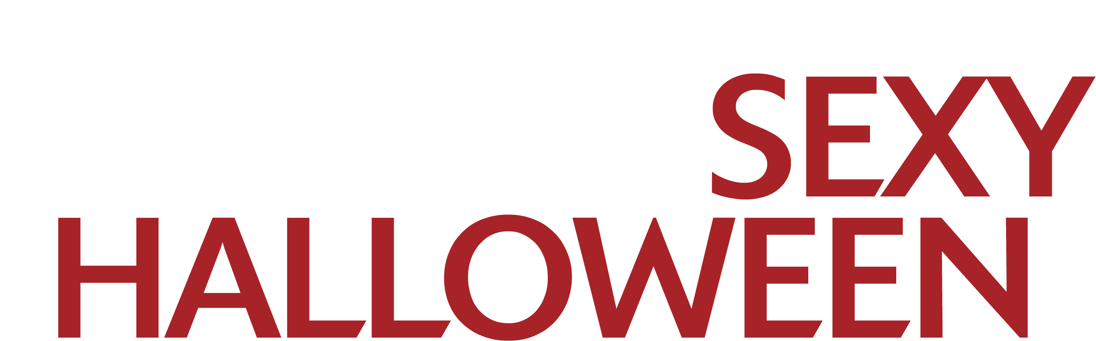Bloody Sexy Halloween 2018 Bloody Sexy Halloween - Halloween (2563x1097), Png Download