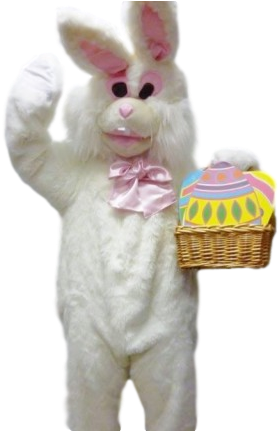 Easter Rabbit Ccostume - Easter Bunny (297x430), Png Download