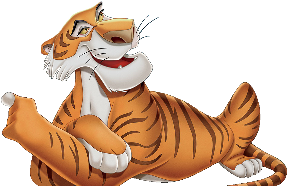 Shere Khan - Disney Villains Jungle Book (1040x667), Png Download