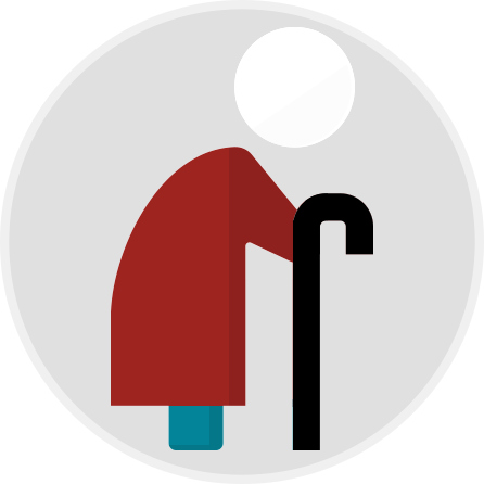 Age 60 And Older - Nicotine Gum (446x446), Png Download