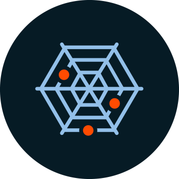 Cyber Risk Solutions - Spider Web (353x353), Png Download