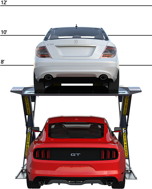 Third Locking Position - Auto Stacker (535x676), Png Download