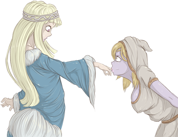 Queen Aroliana And Elana - Elana Champion Of Lust Beta (800x600), Png Download