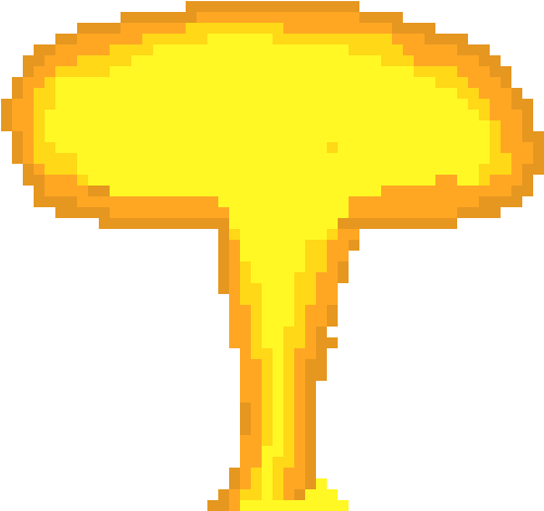 Explosion - Cookie Pixel Art Gif (540x500), Png Download