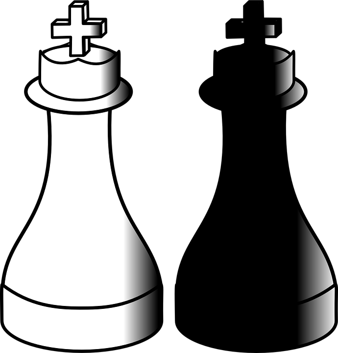 Chess King Clip Art Clipart Free Download - Chess King Clip Art (570x595), Png Download