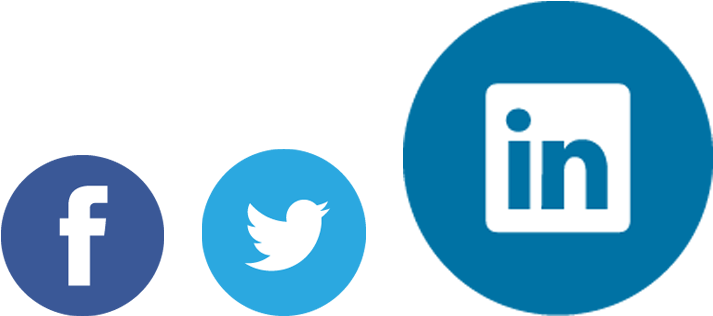 Official Facebook Twitter Linkedin Icon - Fb And Twitter Logos - Free ...