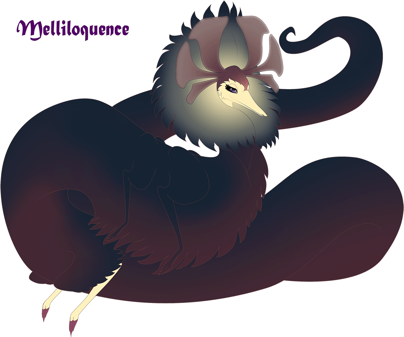 Melliloquence The Queen Of Lust - Illustration (1400x1162), Png Download