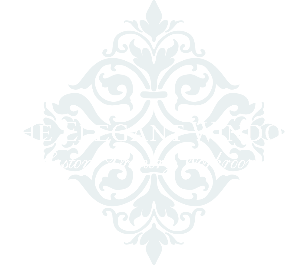 The Elegant Window Is An Award-winning, Custom Drapery - Flourish (1014x878), Png Download