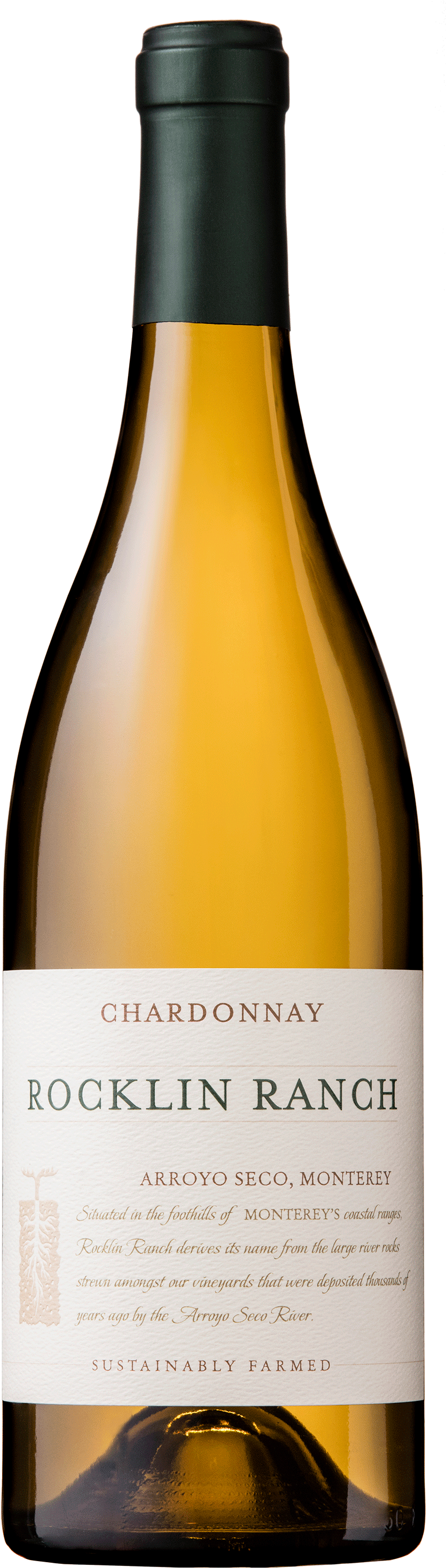 Bottle Images - Rocklin Ranch Chardonnay (880x3000), Png Download