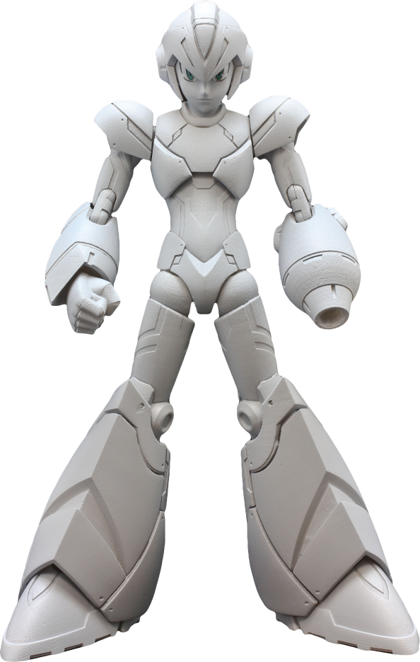 Truforce Logo - Action Figure Megaman Zbrush (594x935), Png Download