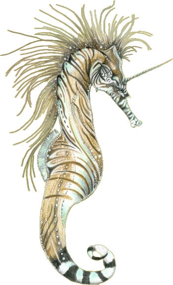 Caballitos Del Mar Gifs Imagenes - Seahorse (350x577), Png Download