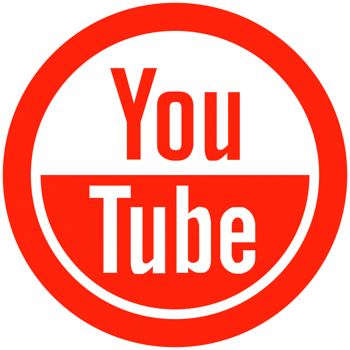 Download Youtube Icon Red Circle PNG Image with No Background - PNGkey.com