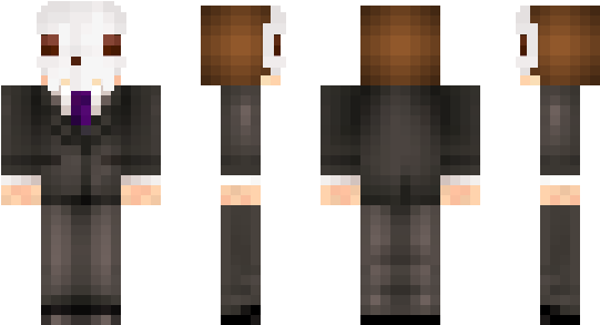 Minecraft Skin Snoke - Minecraft (600x348), Png Download