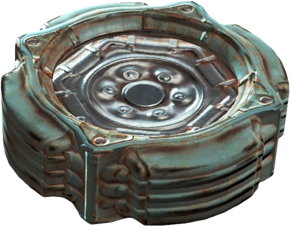 Fo4 Dampening Coil - Fallout 4 (696x564), Png Download