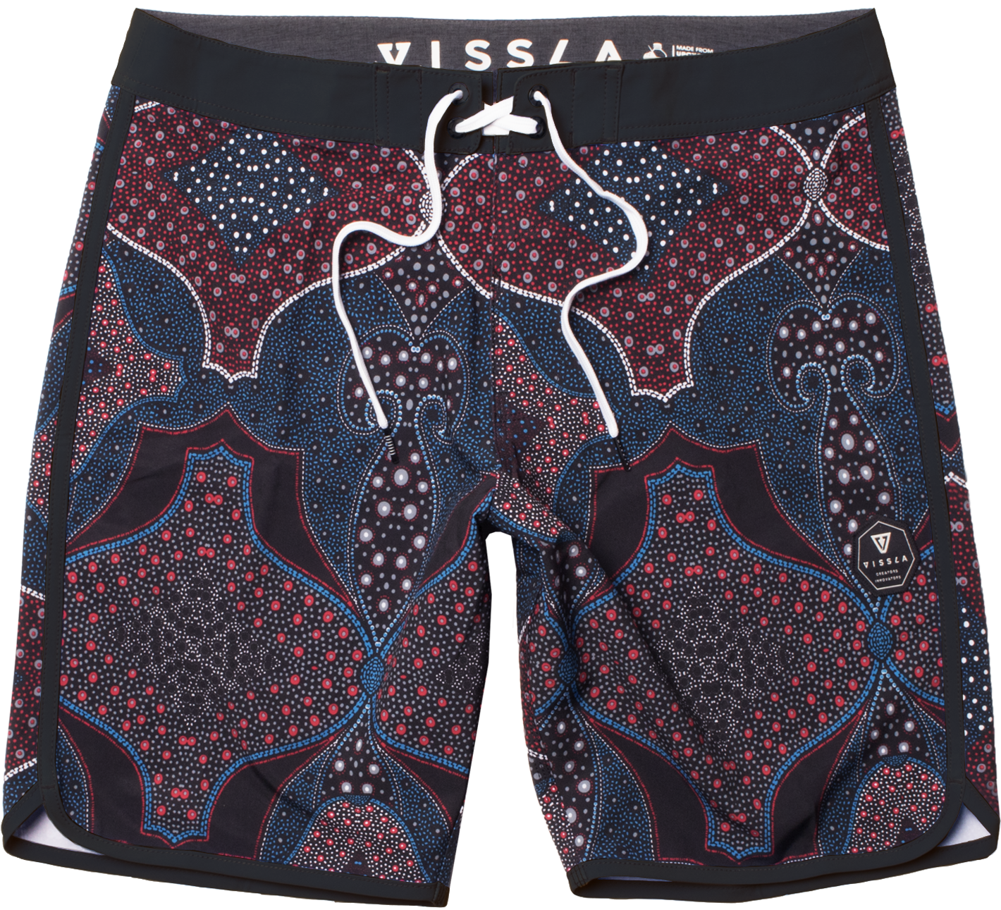 Bohemia Coast 20" Boardshort (1440x1419), Png Download