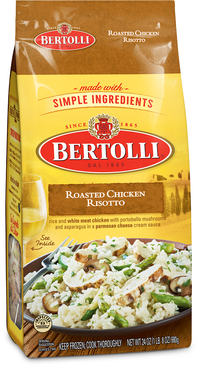 Bertolli Classic Chicken Carbonara - 24 Oz Bag (480x480), Png Download