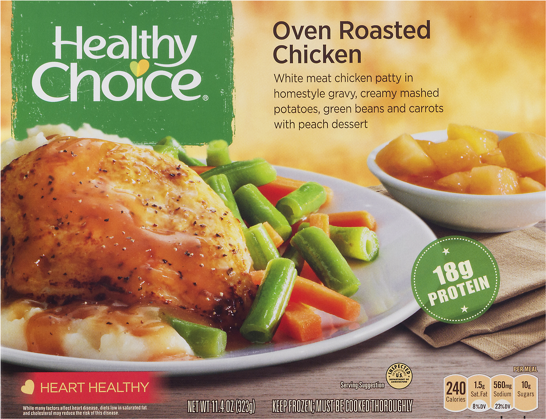 Healthy Choice Country Fried Chicken - 11.5 Oz (1800x1800), Png Download