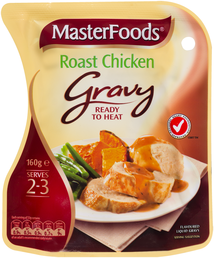 Roast Chicken Gravy - Masterfoods Chicken Gravy (830x1000), Png Download
