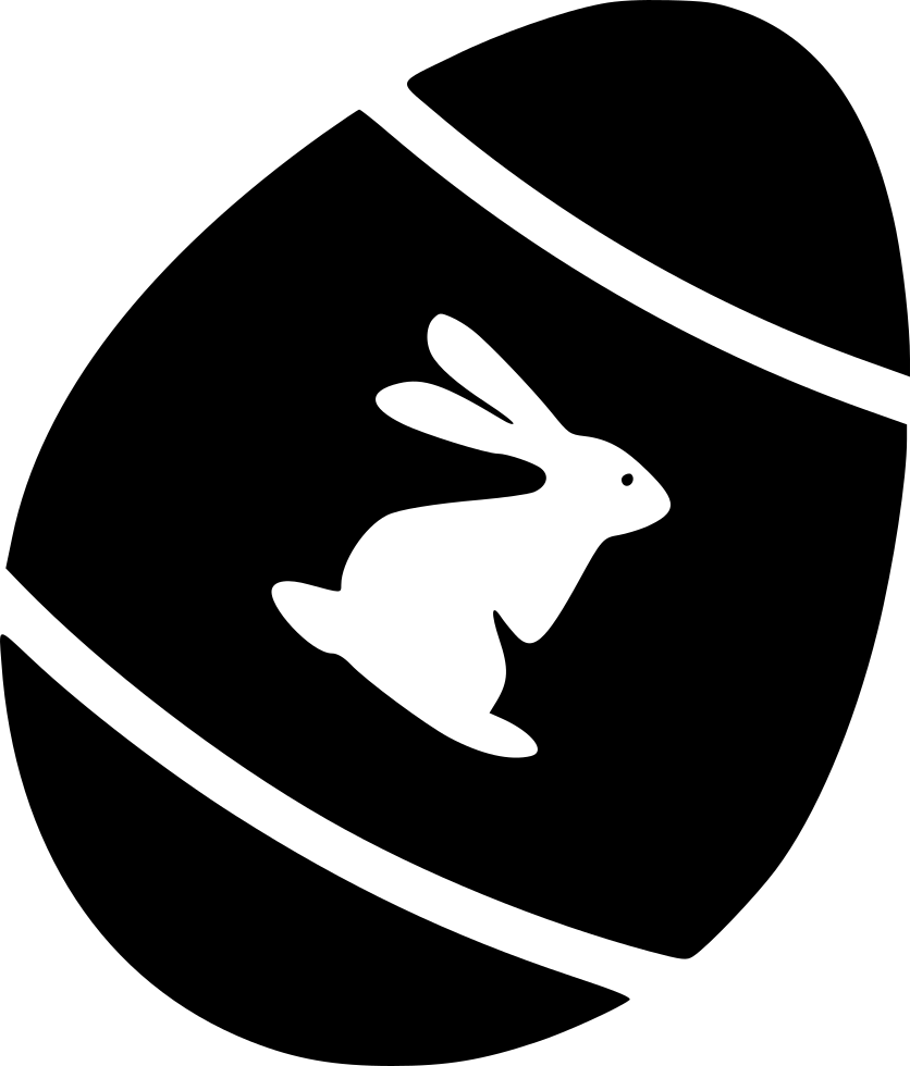 Decoration Easter Egg Holiday Spring Hare Comments - Domestic Rabbit (836x980), Png Download