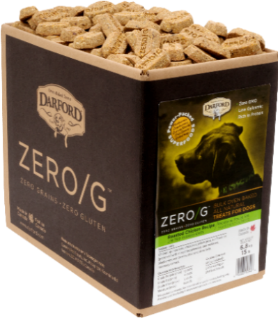 Darford's Delicious And Extremely Healthy Zero/g Roasted - Darford Zero/g Roasted Salmon (pink) Dog Treat, 15 (400x554), Png Download