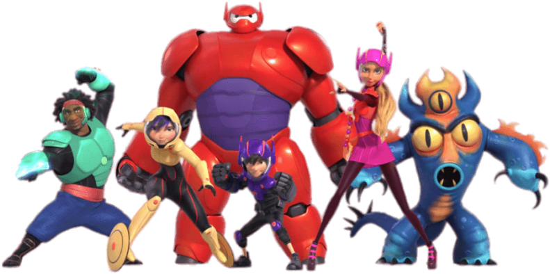 Big Hero 6 Characters In Full Armour - Big Hero 6 Disney Magic Kingdoms (400x400), Png Download