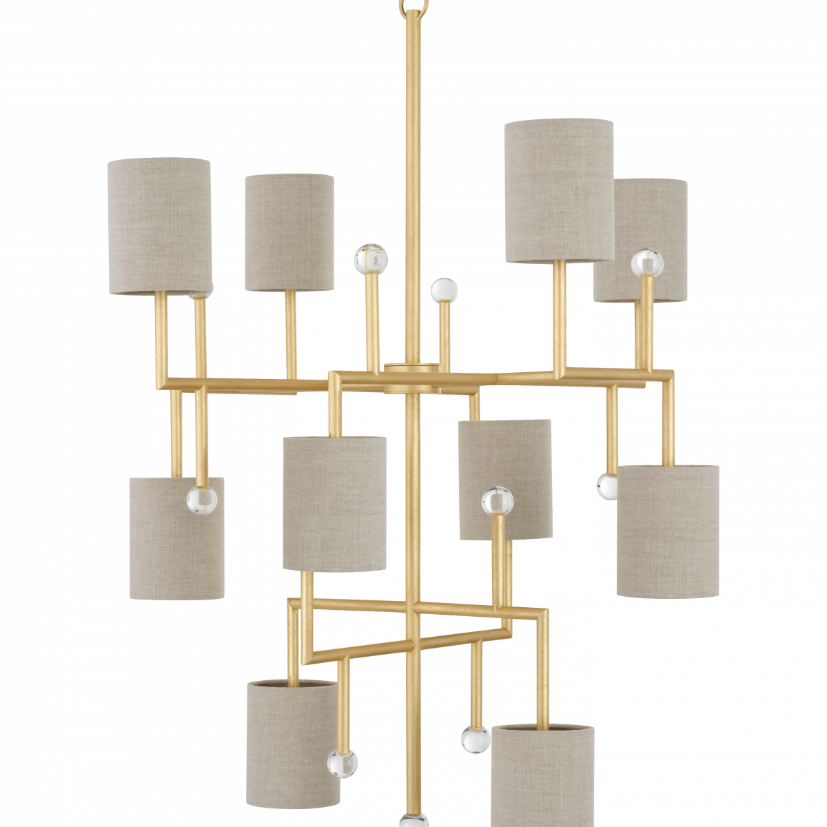 Stairwell Quantum Chandelier - Chandelier (1200x1200), Png Download