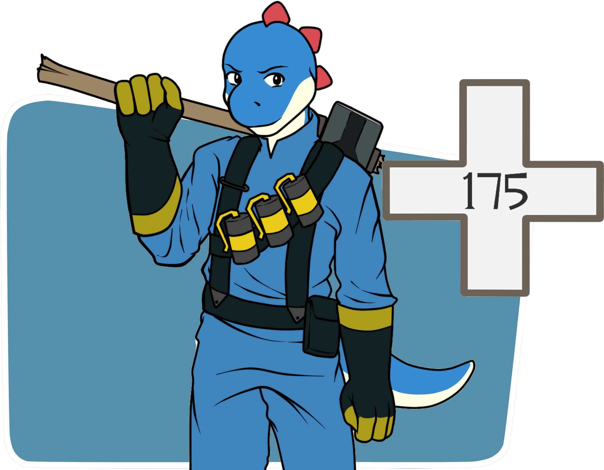 Yoshi Pyro - Yoshi Tf2 (2570x1700), Png Download