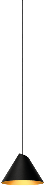 Suspension Shiek 1 0 Copper Noir O13cm Wever Et Ducre - Lampshade (898x898), Png Download