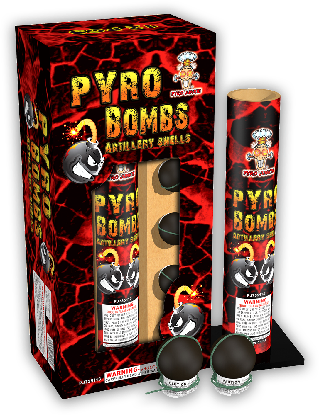 Pyro Bombs - Bomb (1500x1500), Png Download