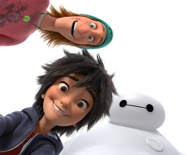 Big Hero 6 Images Transparent Fred, Hiro And Baymax - Big Hero 6 Mobile (650x540), Png Download