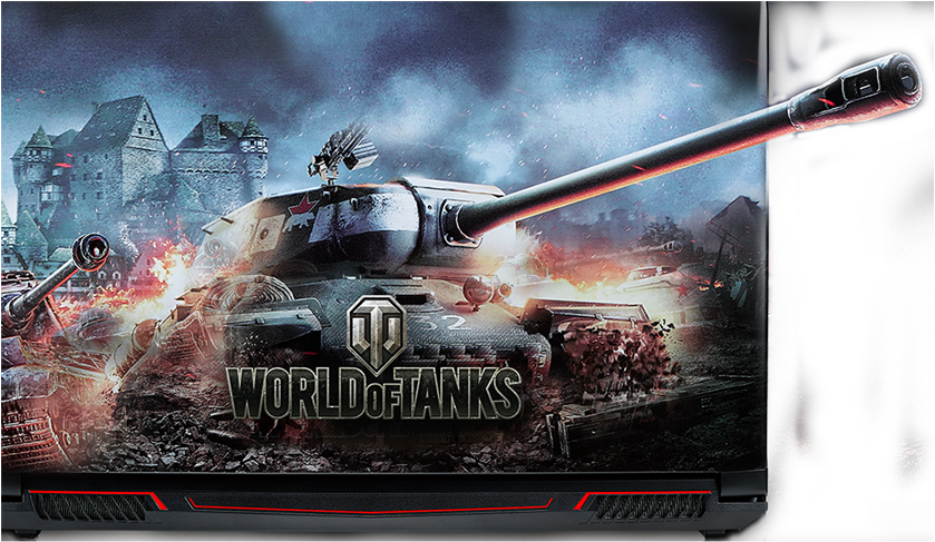 Msi Gp62m 7rex Wot Edition (840x497), Png Download