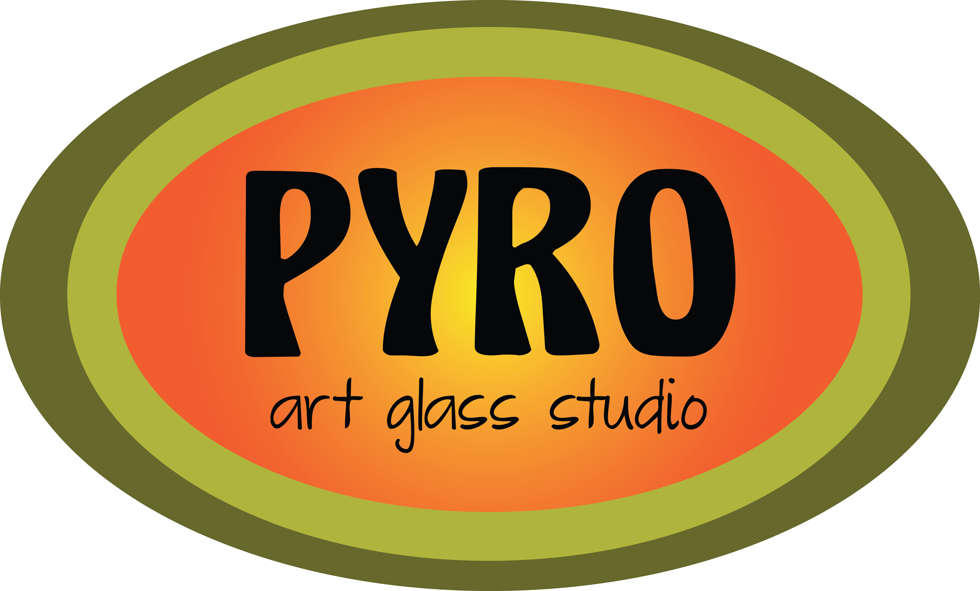 Pyro Art Glass Studio (3165x1910), Png Download