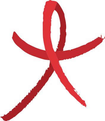 Ribbon - Transparent Hiv Aids Png - Free Transparent PNG Download - PNGkey